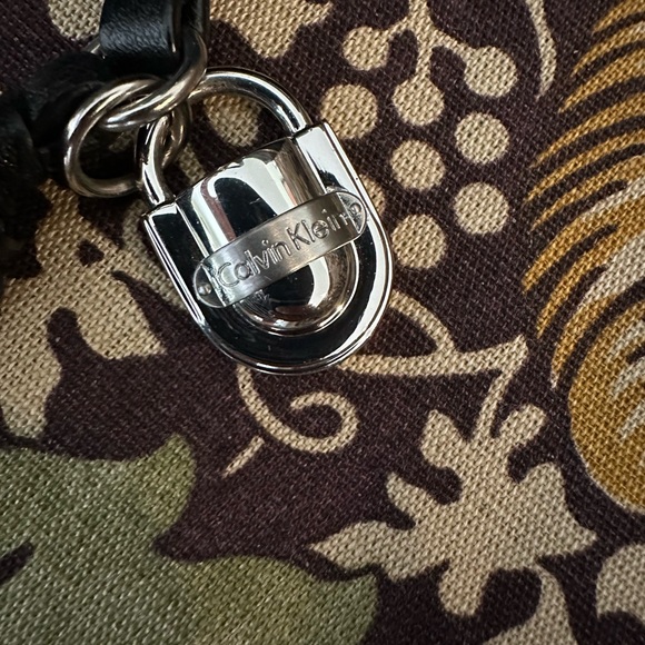 Calvin Klein Leather Satchel - Picture 4 of 7